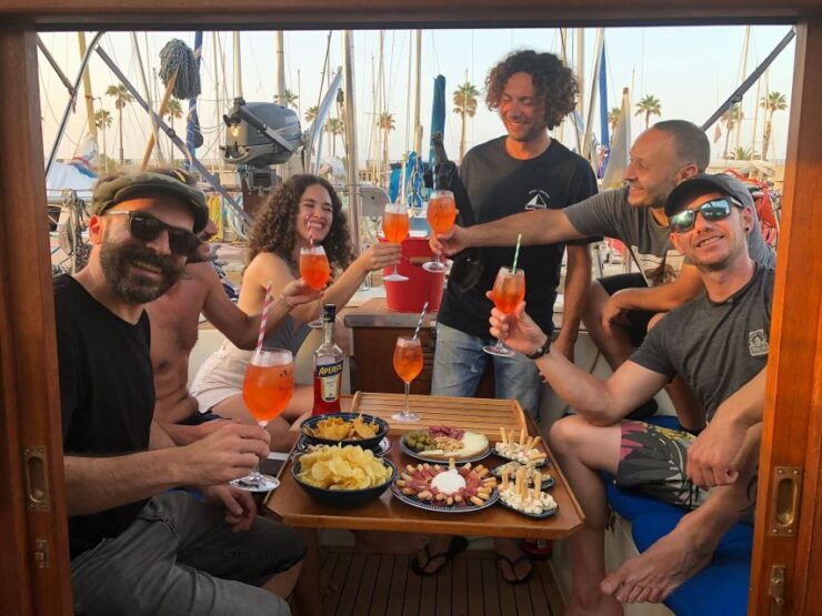 Sailing Sunset With Special Aperitif - Good To Know