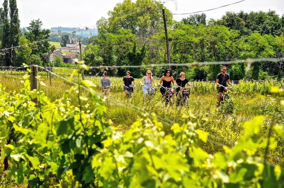 Saint-Émilion E-Bike Tour: Lunch, 2 Tastings & Transfers - Experience and Attractions