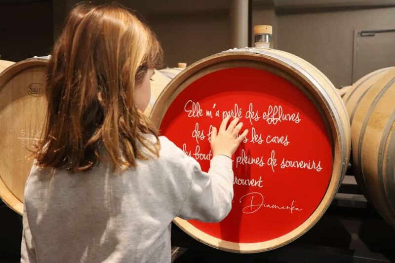 Saint Emilion: Family tour of the Maison Cardinale and tasting of three wines - Good To Know