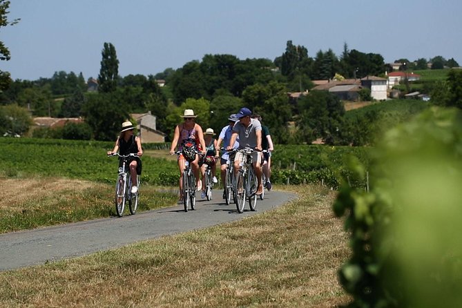 Saint-Emilion Small-Group Electric Bike Wine Tour Tastings & Lunch From Bordeaux - Common Questions