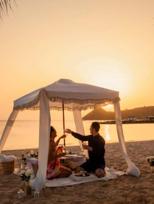 Saint Lucia: Sunset Soirée Beach Cabana Picnic - The Experience from a Reviewers Perspective