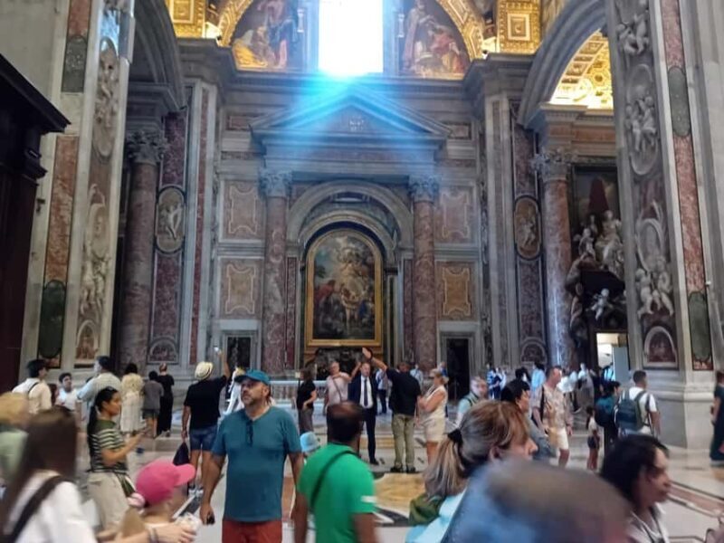 Saint Peters Basilica Guided Tour with Dome Access - Good To Know