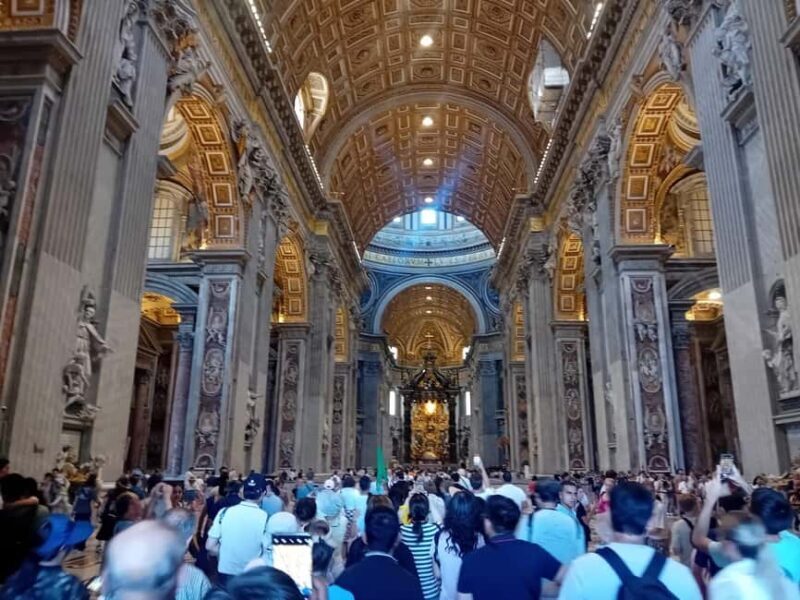 Saint Peters Basilica Guided Tour with Dome Access - What to Expect Inside Saint Peter’s Basilica