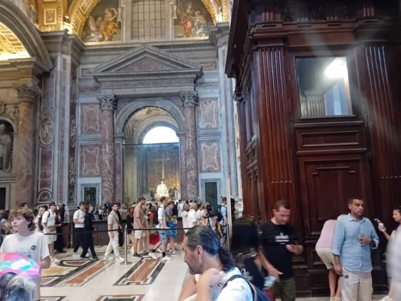 Saint Peters Basilica Guided Tour with Dome Access - Practical Details and Logistics