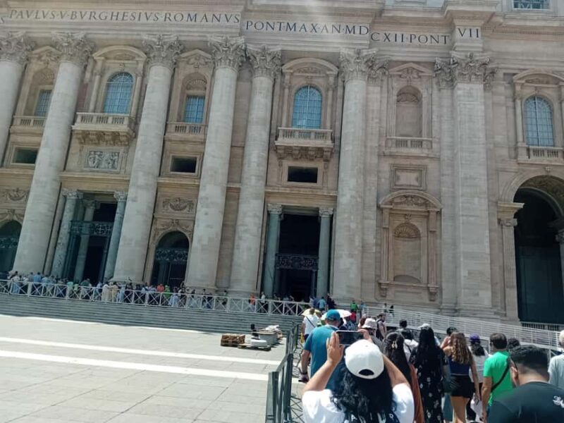 Saint Peters Basilica Guided Tour with Dome Access - Authentic Insights from Reviewers