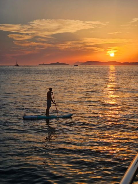 Saint Raphael: Sunset Cruise Cape Dramont & Golden Island - Activity Highlights