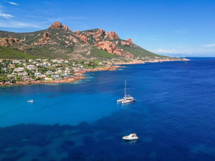 Saint Raphael: the 3 Capes Full Day and Meal Cruise - Itinerary Details