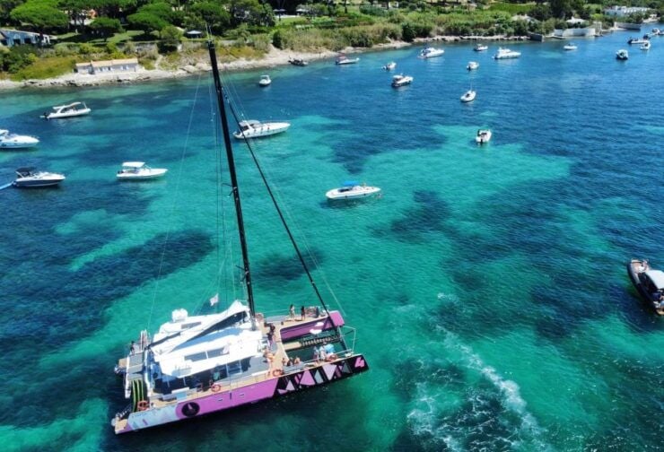 Saint Tropez: Evening Catamaran Party With Welcome Drink - Pricing and Duration