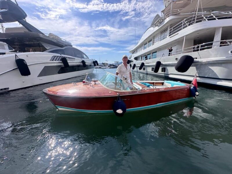 Saint-Tropez: Private Classic RIVA Boat Tour - Good To Know