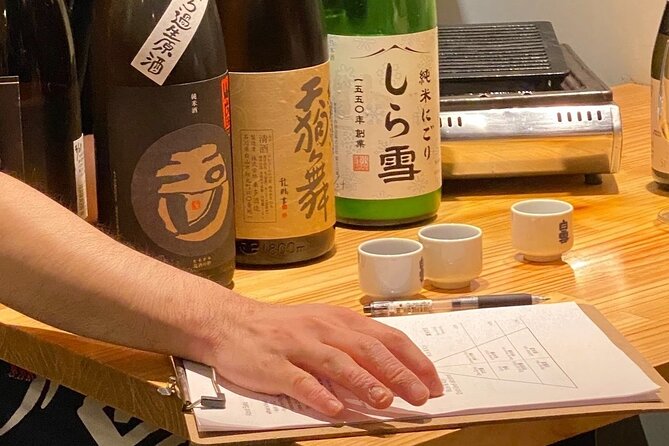 Sake Tasting Experience in Shibuya With 10 Varieties of Sake!! - Booking Confirmation and Price