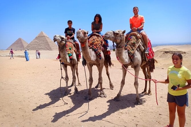 Sakkara and Memphis and Giza Pyramids Private Tour - Booking Information