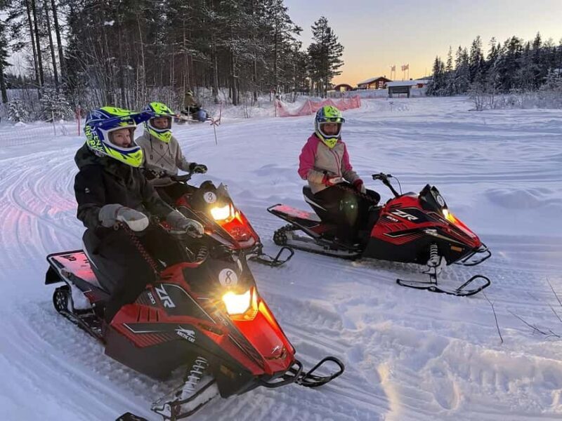 Sälen: Mini Snowmobile Adventure on Private Track - Good To Know