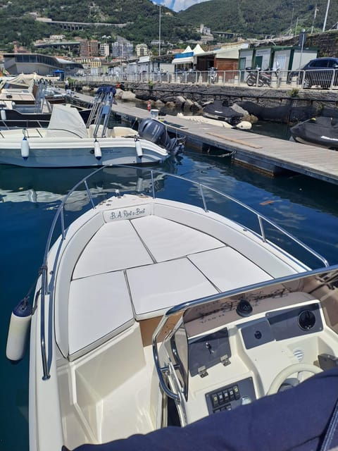 Salerno: Boat Rental for Amalfi Coast (License-Free) - An Introduction to the Experience