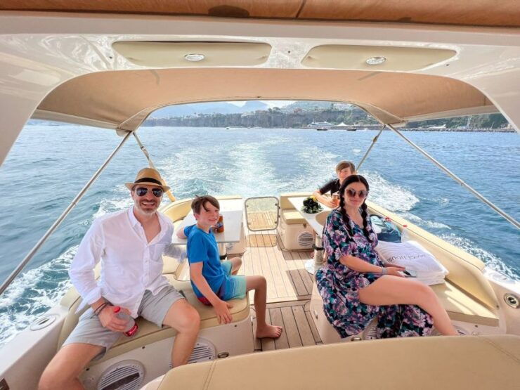 Salerno/Sorrento: Capri Boat Tour With City Visit and Snacks - Itinerary