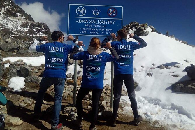 Salkantay Trek to Machu Picchu Huayna Picchu Mountain in 4 Days - Common Questions