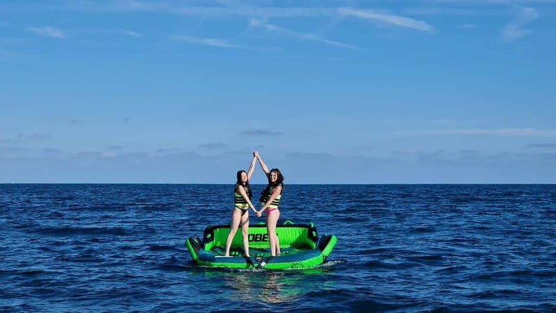 Salou: Private Inflatable Water Sofa Ride - What to Expect from the Inflatable Water Sofa Ride