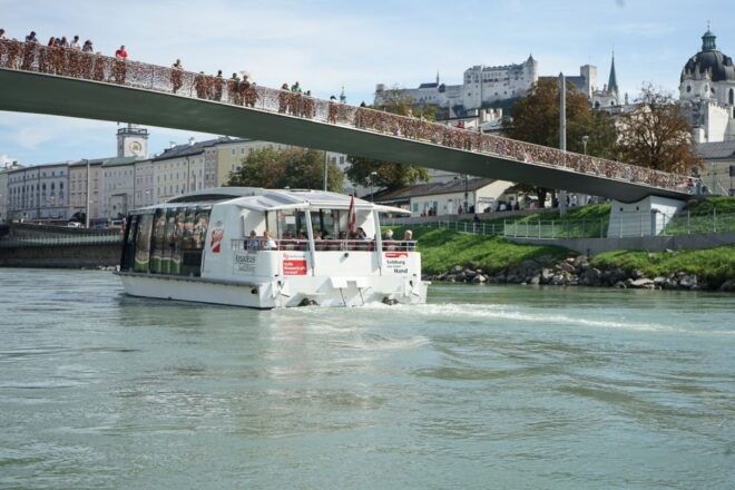 Salzburg: Boat Ride to Hellbrunn and Palace Visit - Full Description