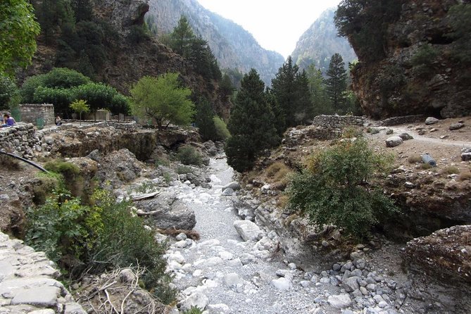 Samaria Gorge Transfer From Chania (Price per Group of 6) - End Point and Post-Hike Activities