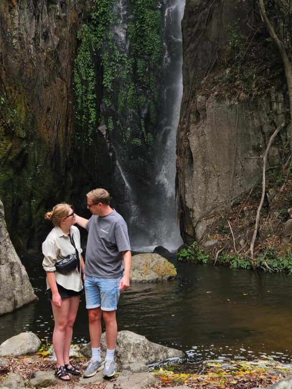 Samosir : Sianjur Mula Mula and Weaving Ulos Tour - Natural Beauty: Waterfalls and Volcano Views