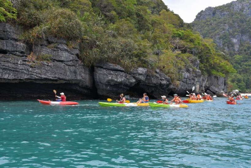 Samui: Angthong Marine Park Boat Tour W/ Transfer and Meals - Itinerary Highlights