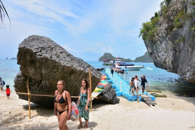 Samui: Angthong Marine Park Boat Tour W/ Transfer and Meals - Full Description