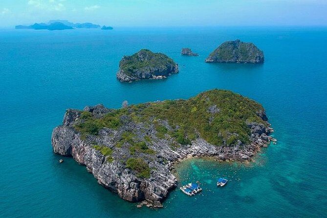 SAMUI: ANGTHONG NATIONAL MARINE PARK by Speed Boat-Lunch - Exploring the Ang Thong Marine Park by Speedboat from Koh Samui  