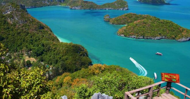 Samui: Angthong National Marine Park Day Trip by Speedboat - Transportation and Organization