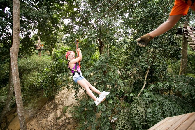 Samui Zipline 9 Platforms Adventure Tour - Ziplining, Abseiling, and Spiral Staircase