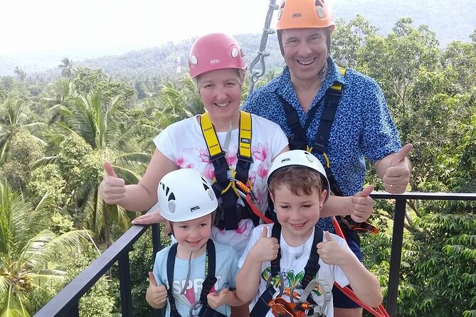 Samui Zipline 9 Platforms Adventure Tour - Spectacular Views of Natural Landscape