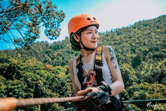 Samui Zipline FLY & Fun Tree Bridge Jungle Cafe & Waterfall - Exploring the Zipline Adventure in Detail