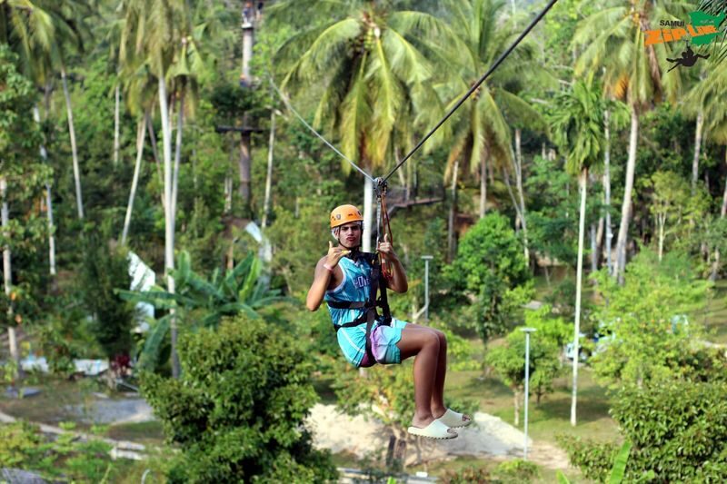 Samui Zipline - Lipanoi - Family appeal, with firm eligibility rules