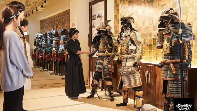 Samurai and Ninja Experience at the Samurai & Ninja Museum in Tokyo - A one-hour introduction, with a playful finish
