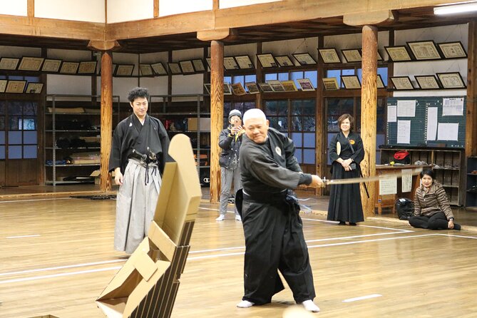 Samurai Experience Mugai Ryu Iaido in Tokyo - Meeting and Pickup