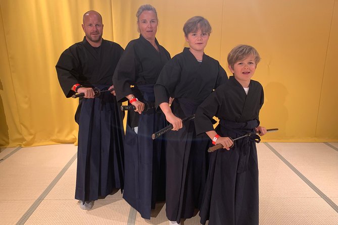 Samurai Sword Experience in Tokyo for Kids and Families - Cancellation Policy