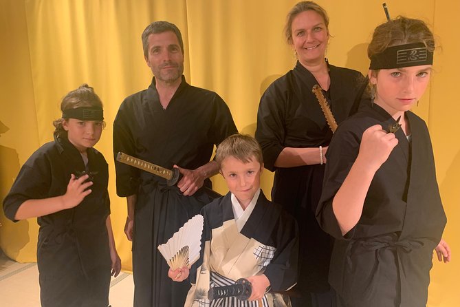 Samurai Sword Experience in Tokyo for Kids and Families - Background
