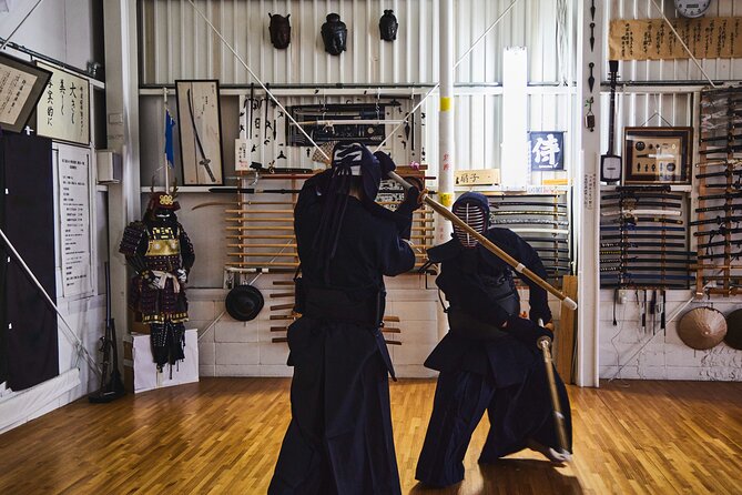 Samurai Training Experience KENDO in Osaka - Dojo Experience and Samurai Artifacts