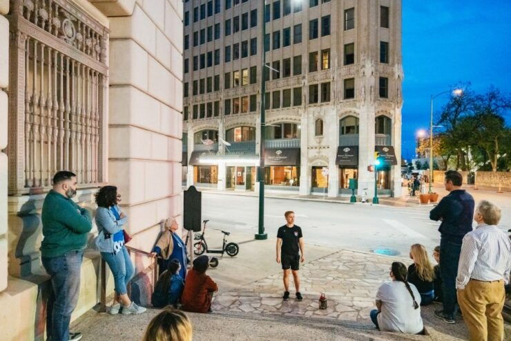 San Antonio: Ghosts and Dark History Guided Walking Tour - Tour Details