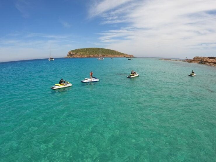 San Antonio: Jet Ski Trip to Cala Comte - Activity Details