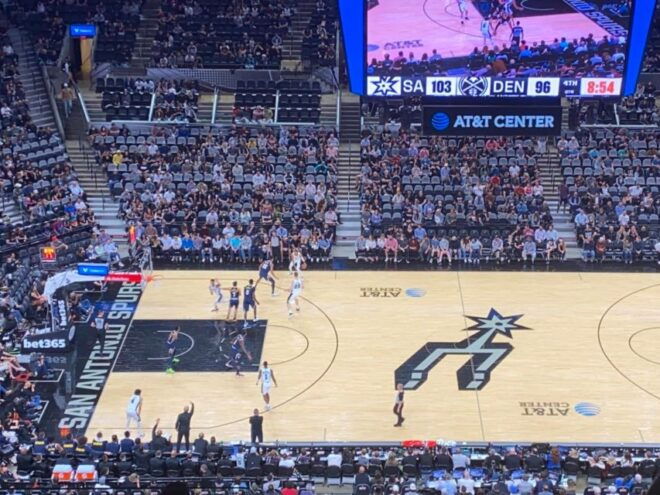 San Antonio: San Antonio Spurs Basketball Game Ticket - Full Description of the Game Experience