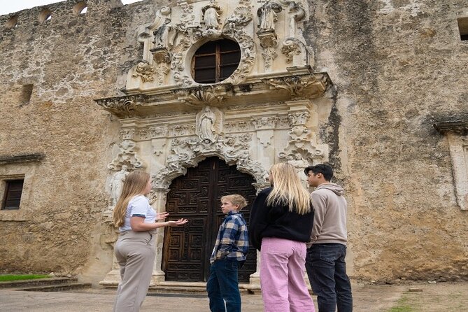 San Antonio Small Group Walking Tour With Riverwalk Boat Cruise - Tour Duration and Meeting Point