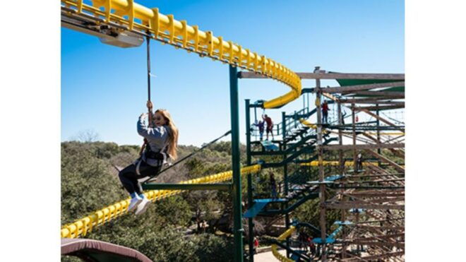 San Antonio: Twisted Trails Zip Rails, Ropes & Climbing Wall - Directions to the Attraction