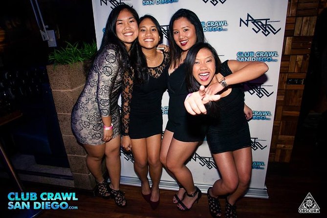 San Diego Club Crawl - Nightlife Party Tour - Inclusions and Opportunities