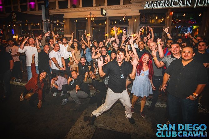 San Diego Club Crawl - Nightlife Party Tour - Meeting and Pickup Details