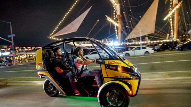 San Diego: Coronado Island Electric GoCar Night Tour - Good To Know