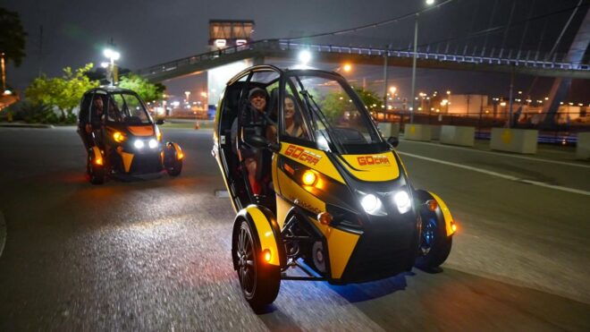 San Diego: Coronado Island Electric GoCar Night Tour - Tour Experience