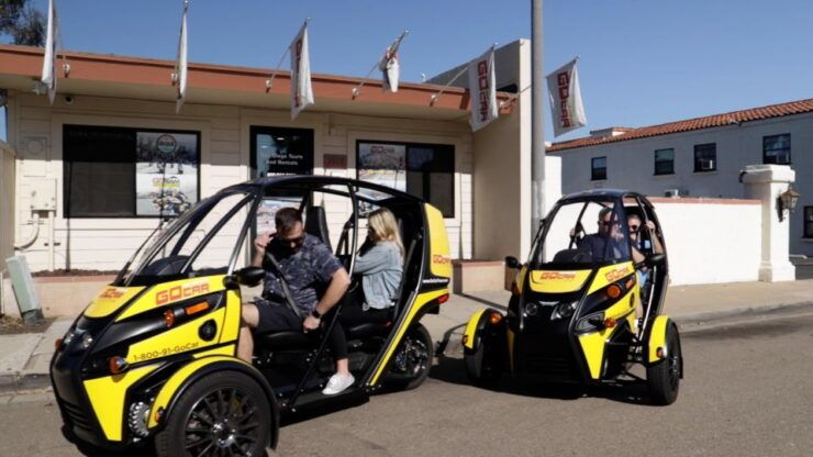 San Diego: Downtown Electric GoCar Rental - Activity Details