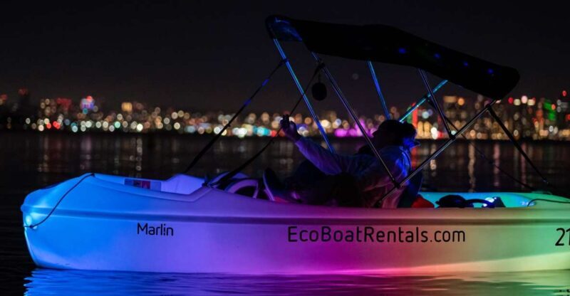 San Diego: Night Date Glow Pedal Boat with Downtown Views - The Experience from a Traveller’s Perspective