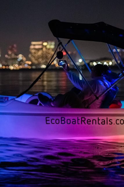 San Diego: Night Date Glow Pedal Boat with Downtown Views - The Sum Up