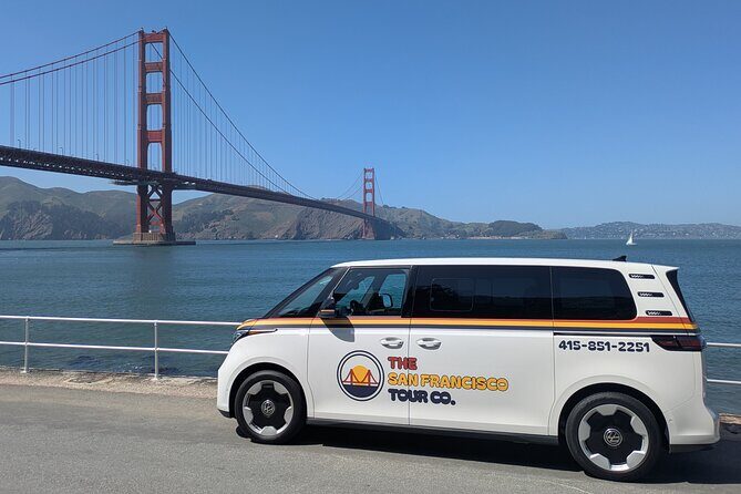 San Francisco City Tour in New EV Volkswagen Van - Good To Know