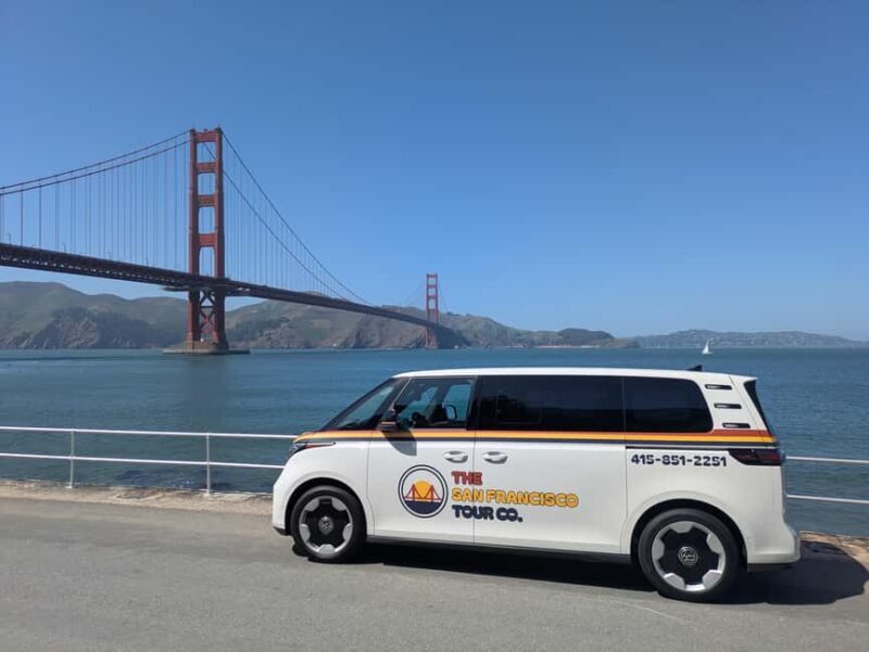 San Francisco City Tour in New EV Volkswagen Van - Good To Know